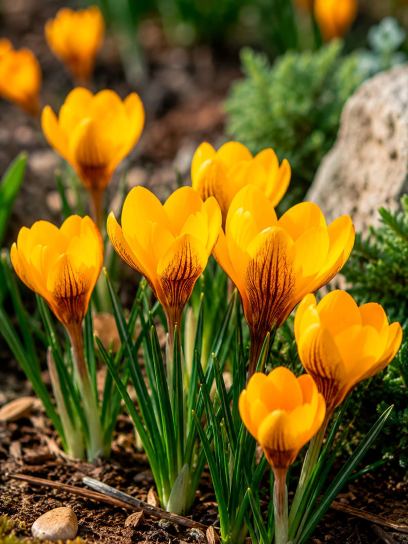 Crocus chrysanthus "Dorothy"