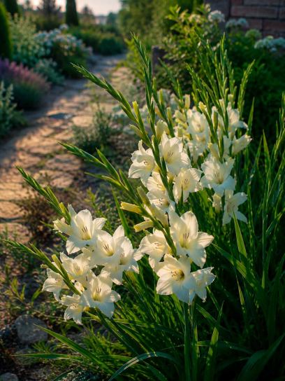 Gladiolus colvillei "Albus"