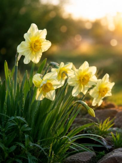 Narcissus "Mint Julep"