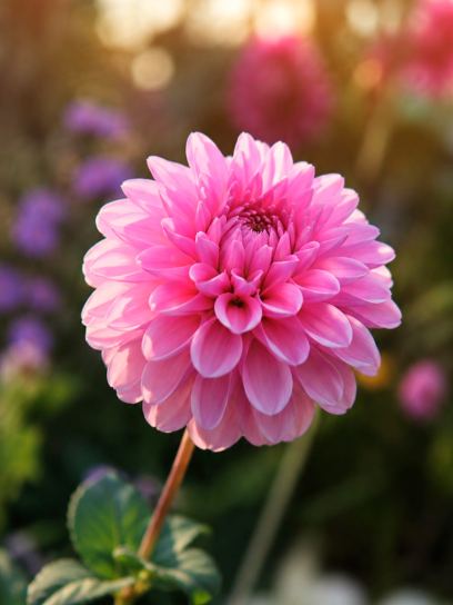 Dahlia "Pink Pop" Organic