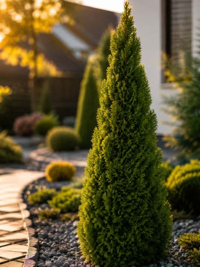 Thuja occidentalis `Holmstrup` Container (P13)