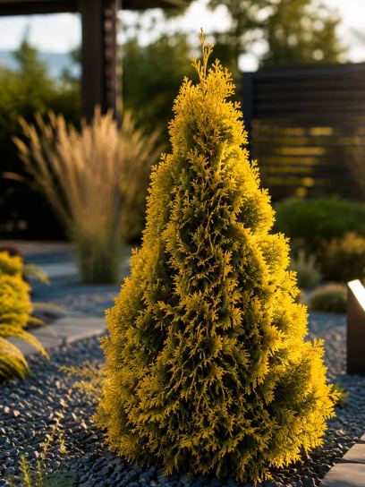 Thuja occidentalis "Malonyana Aurea"