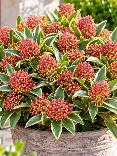 Skimmia ‘Marlot’ (Japanese)