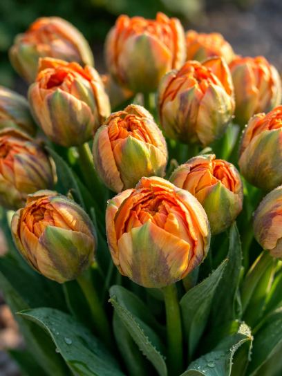 Tulipa "Orange Princess"