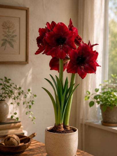 Hippeastrum "Red Pearl"