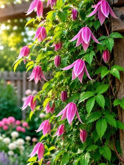Clematis koreana "Columella"