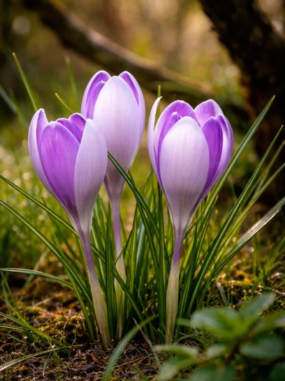 Crocus vernus "Vanguard"