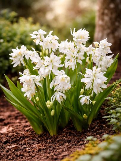 Scilla siberica "Alba"
