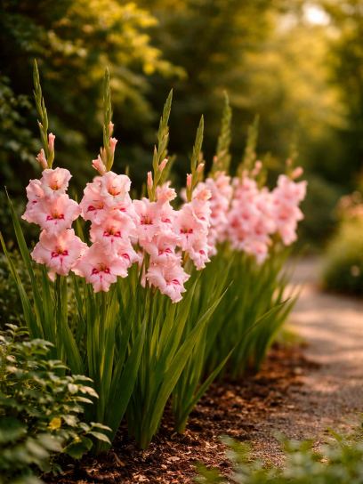 Gladiolus nanus "Summer Love"