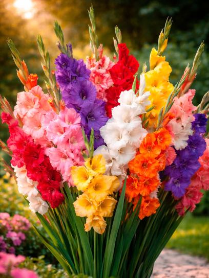 Gladiolus Large-flowered Mix