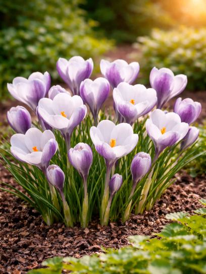 Crocus chrysanthus "Prins Claus"