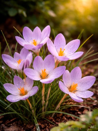 Crocus laevigatus "Fontenayi"