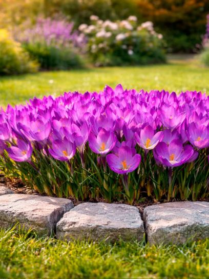 Crocus tommasinianus "Ruby Giant"