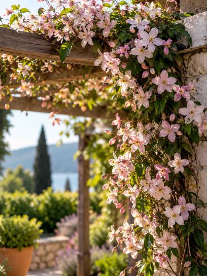 Clematis ‘Fenne’ (Montana)