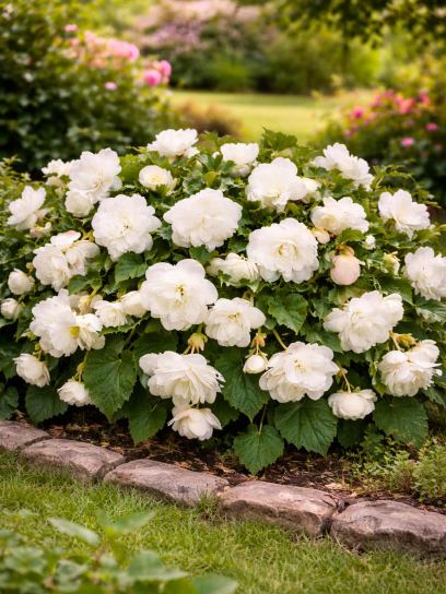 Begonia Pendula Cascade -white-
