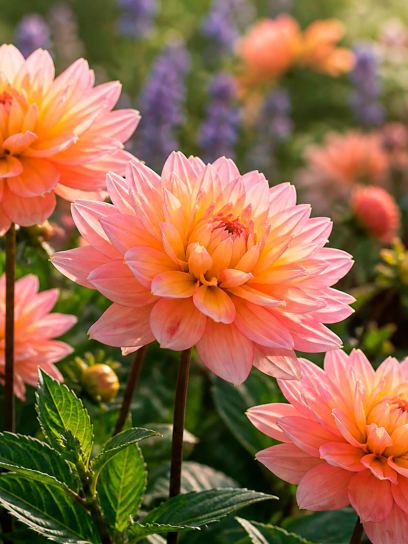 Dahlia "Mondriaan"