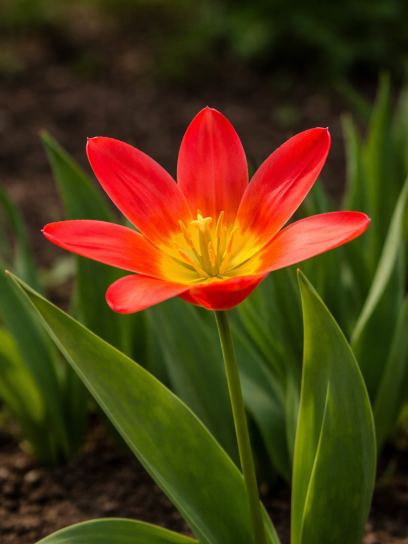 Tulipa "Scarlet Baby"