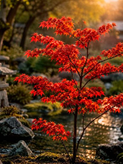 Japanese maple `Palmatium` container (P10)