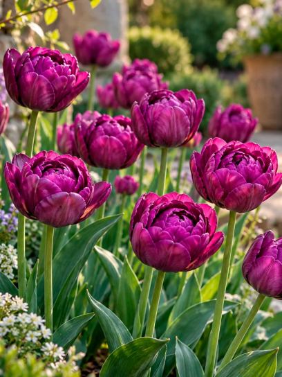 Tulipa "Negrita Double"