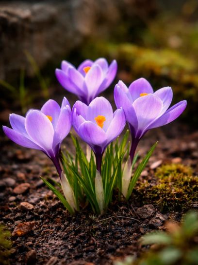 Crocus vernus "Grand Maitre"