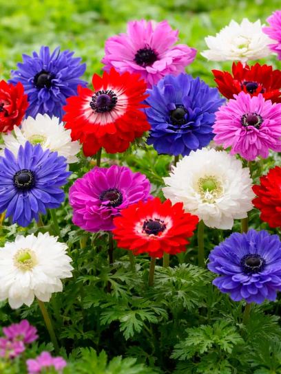 Anemone coronaria "St. Brigid"