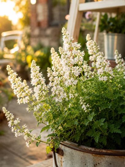 Nepeta rossii Alba