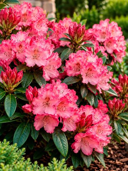 Rhododendron ‘Wine and Roses’