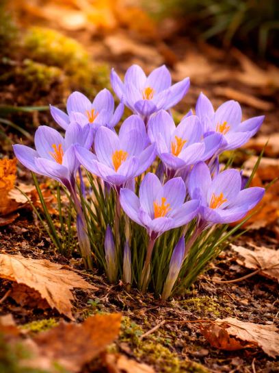 Crocus speciosus "Conqueror"