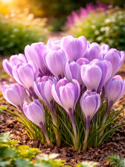 Crocus "Striped Bird"