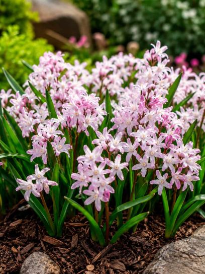 Chionodoxa forbesii "Pink Giant"