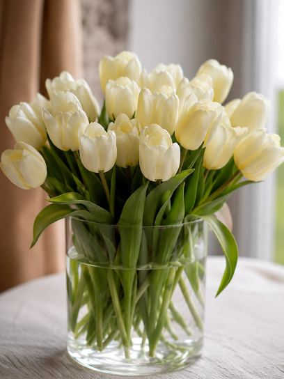 Tulipa "Ivory Floradale"