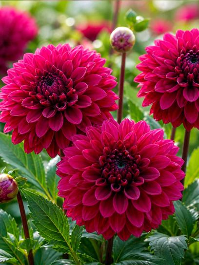 Dahlia "Lilac Bull"