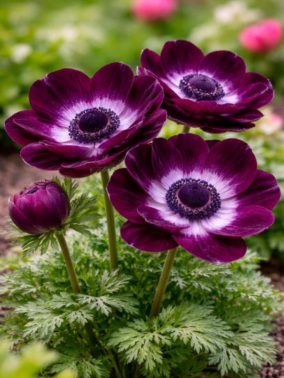 Anemone coronaria MISTRAL "Bordeaux"