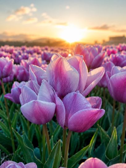 Tulipa "Blue Heaven"