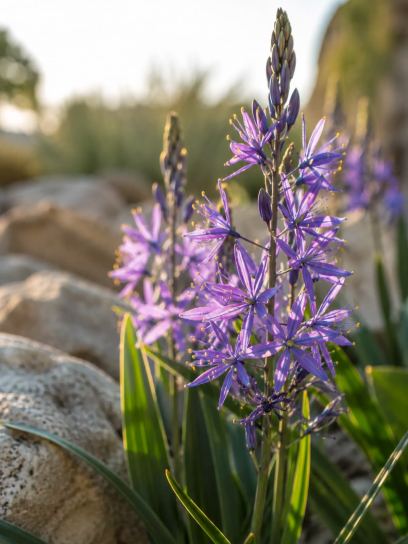 Camassia "Blauwe Kaars"