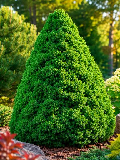 Picea glauca `Conica` container (P15)
