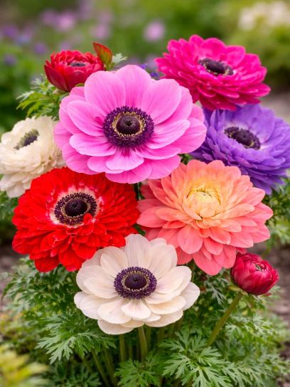 Anemone coronaria LEVANTE-mix-