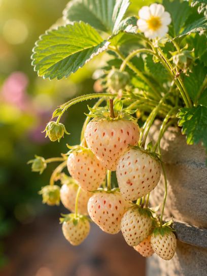 Fragaria "White Dream"