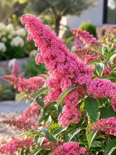 Vlinderstruik ‘Pink Delight’