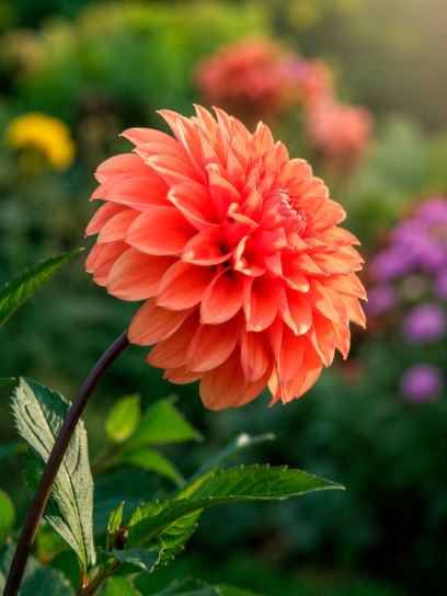 Dahlia "Orange King" BIO
