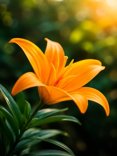 Lilium "Gold Twin"