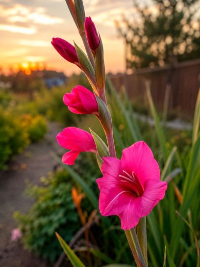Gladiolus nanus "Summer Jewel"