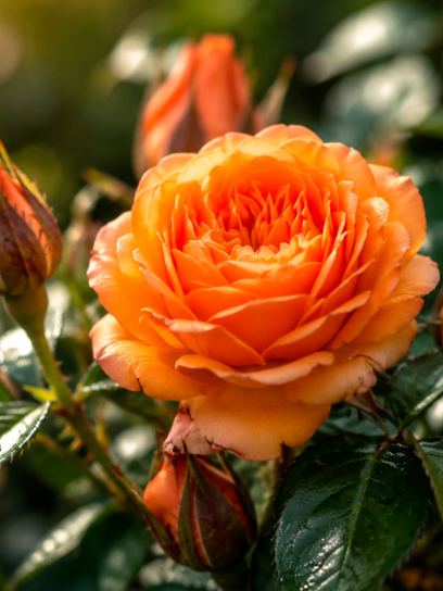 Róża "Spelarosa Amber Nectar"