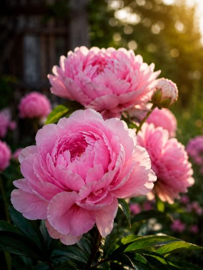 Paeonia "Sarah Bernhardt"