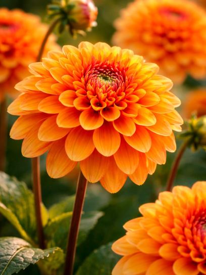 Dahlia "American Sunset"