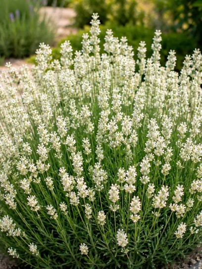 Lavandula x intermedia "Edelweiß"