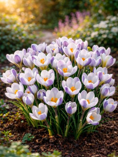 Crocus chrysanthus "Blue Bird"