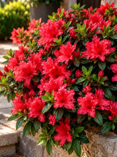 Azalea ‘Geisha Red’ (Japanese)