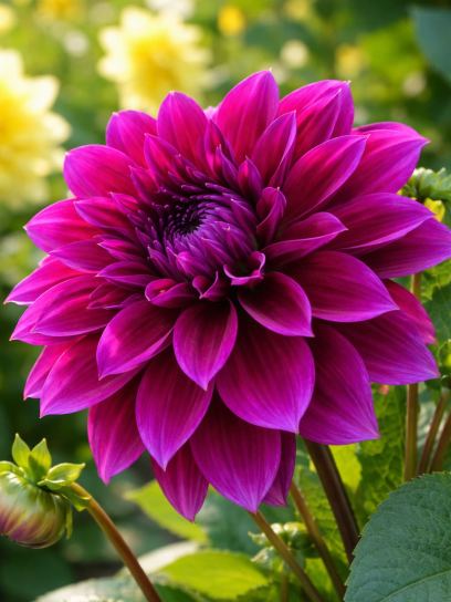 Dahlia "Thomas A. Edison"