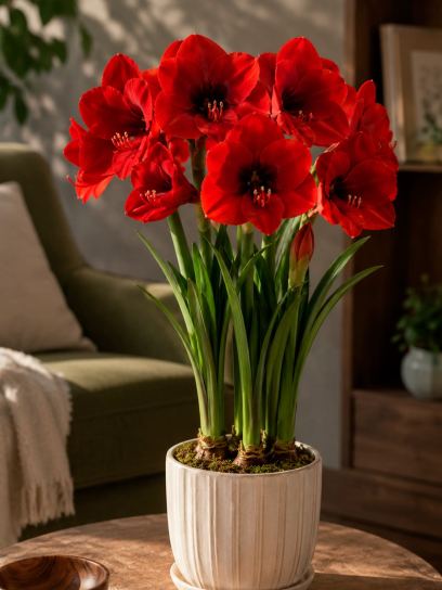 Hippeastrum "Red Lion"